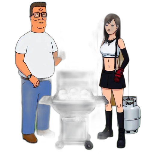 robot, furniture, dress, cartoon transparent PNG cut-out