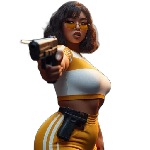 weapon, staff, jacket, concept art transparent PNG cut-out
