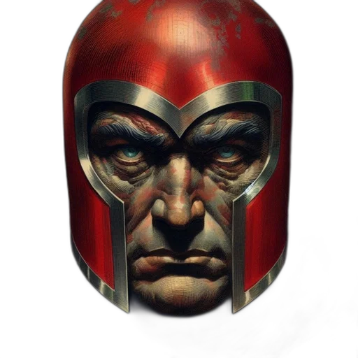 mask, face, crown, comic book art transparent PNG cut-out