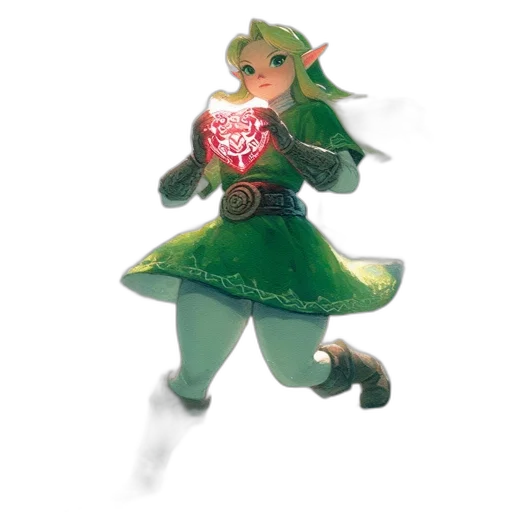 dress, staff, dragon, weapon transparent PNG cut-out