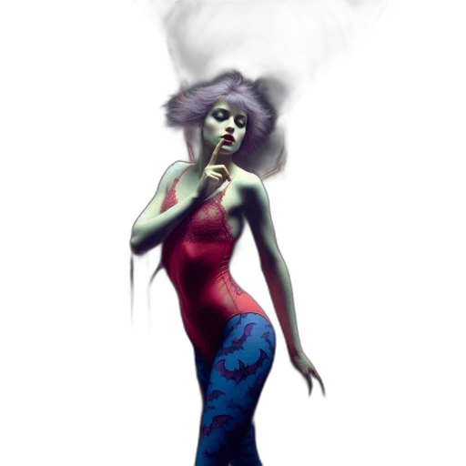 dress, concept art, fantasy art, comic book art transparent PNG cut-out