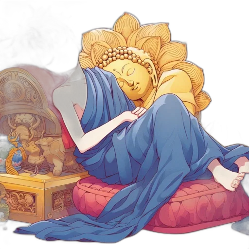 crown, mask, concept art, watercolor transparent PNG cut-out