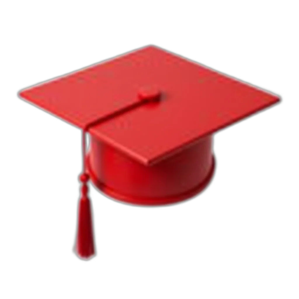hat, staff, 3d render, photorealistic transparent PNG cut-out
