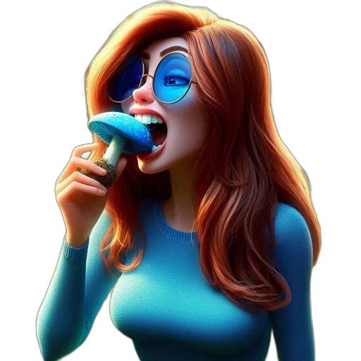 cartoon, comic book art, concept art, fantasy art transparent PNG cut-out