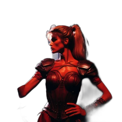 robot, dress, staff, mask transparent PNG cut-out