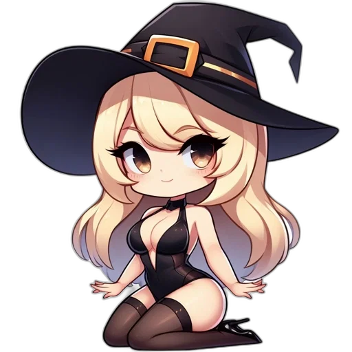 hat, staff, pixel art, anime transparent PNG cut-out