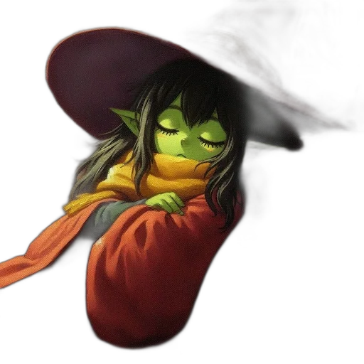 hat, mask, staff, concept art transparent PNG cut-out
