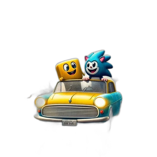 car, robot, furniture, concept art transparent PNG cut-out
