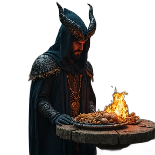 food, dragon, staff, concept art transparent PNG cut-out