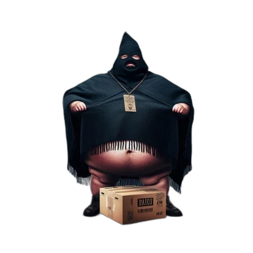 jacket, mask, dress, robot transparent PNG cut-out