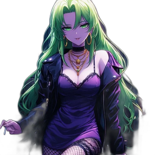 dress, staff, jewelry, pixel art transparent PNG cut-out
