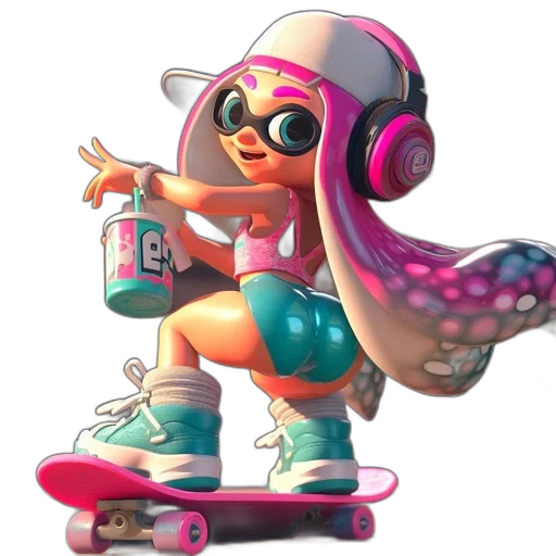 weapon, dress, concept art, vaporwave transparent PNG cut-out