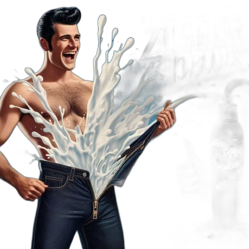 hair, concept art, comic book art, 3d render transparent PNG cut-out