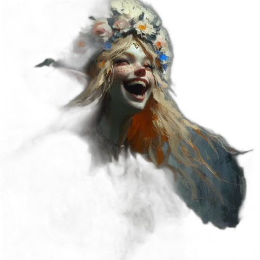 mask, face, crown, creature transparent PNG cut-out