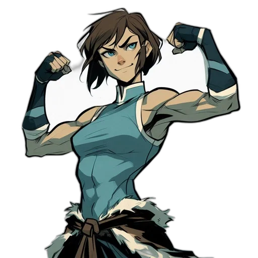 concept art, pixel art, comic book art, anime transparent PNG cut-out