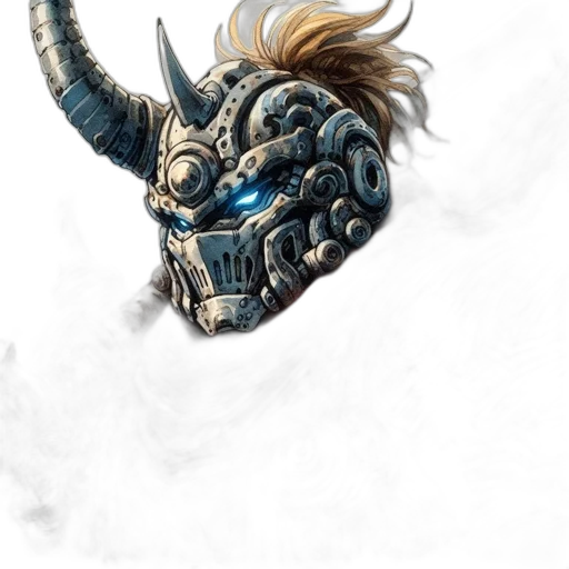 mask, dragon, face, creature transparent PNG cut-out