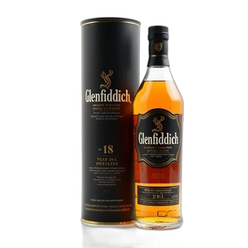 bottle, glenfiddich, year, old transparent PNG cut-out