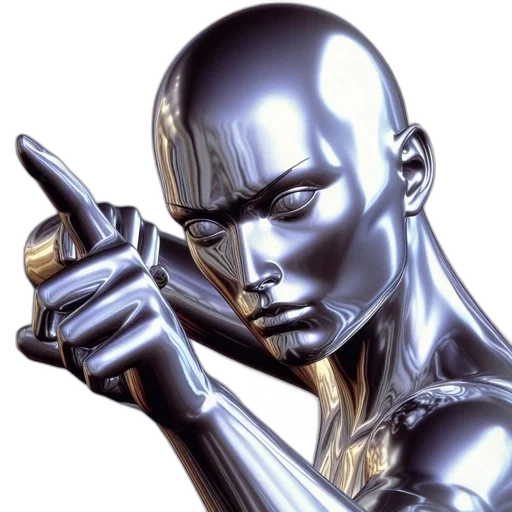 robot, face, weapon, jewelry transparent PNG cut-out