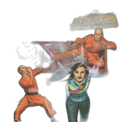 staff, jacket, weapon, mask transparent PNG cut-out