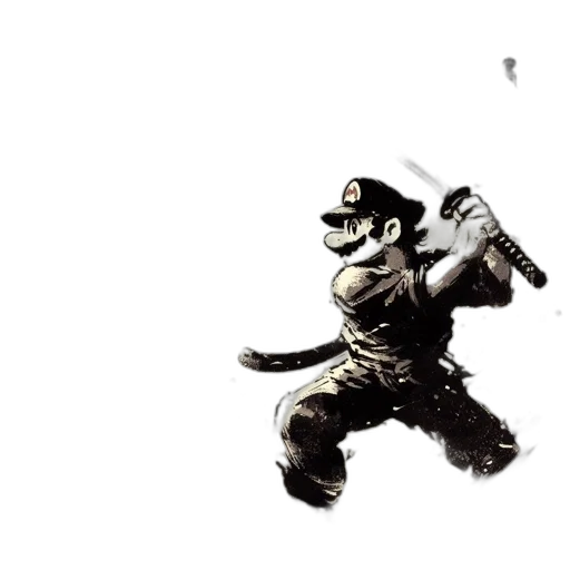 weapon, sword, robot, staff transparent PNG cut-out