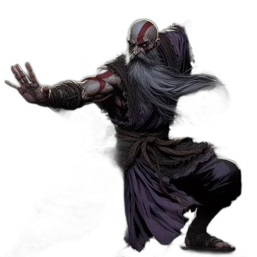 mask, staff, creature, concept art transparent PNG cut-out