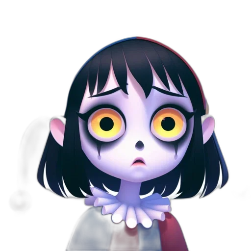 creature, mask, staff, face transparent PNG cut-out