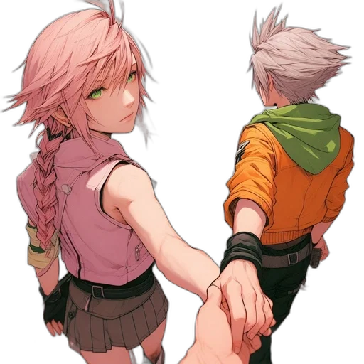 jacket, weapon, sword, staff transparent PNG cut-out