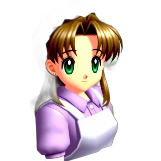 staff, face, jacket, 3d render transparent PNG cut-out
