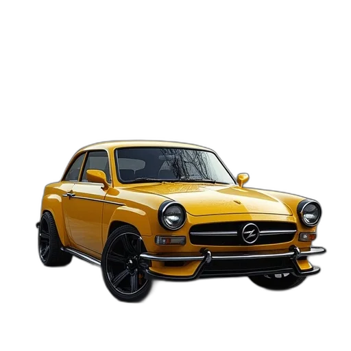 car, photorealistic, 3d render, concept art transparent PNG cut-out