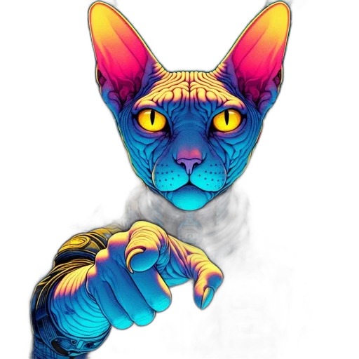 staff, jewelry, animal, fantasy art transparent PNG cut-out