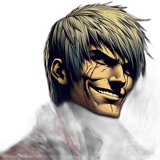 face, mask, comic book art, concept art transparent PNG cut-out