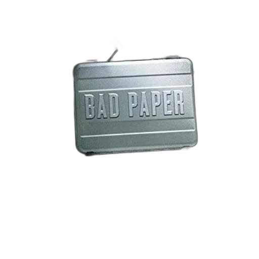 weapon, 3d render, bad, paper transparent PNG cut-out
