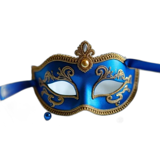 mask, jewelry, crown, staff transparent PNG cut-out