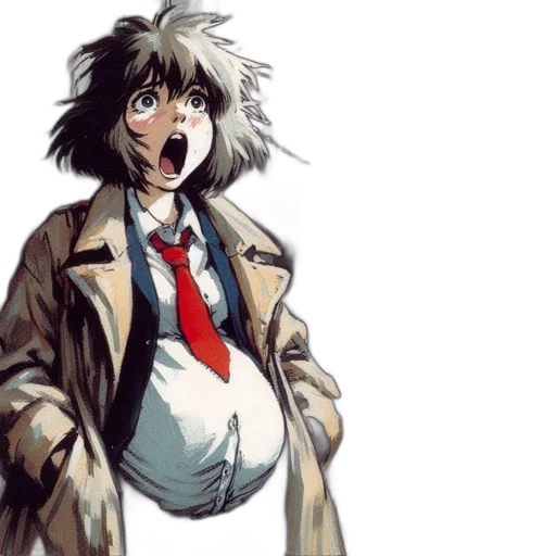 jacket, face, creature, animal transparent PNG cut-out