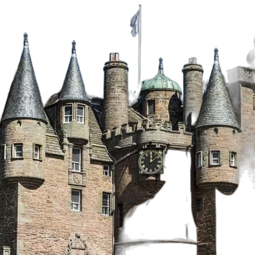 building, concept art, 3d render, photorealistic transparent PNG cut-out