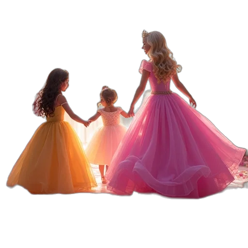 dress, 3d render, photorealistic, concept art transparent PNG cut-out