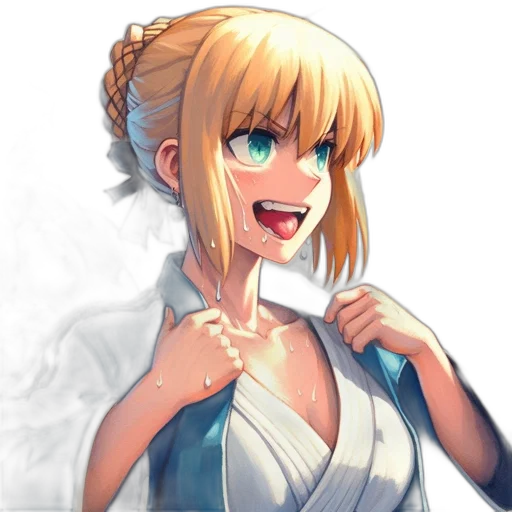 staff, face, dress, dragon transparent PNG cut-out