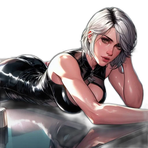 weapon, comic book art, concept art, cyberpunk transparent PNG cut-out