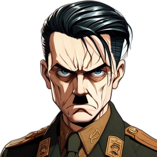 face, mask, comic book art, anime transparent PNG cut-out
