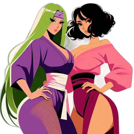 concept art, comic book art, cartoon, anime transparent PNG cut-out