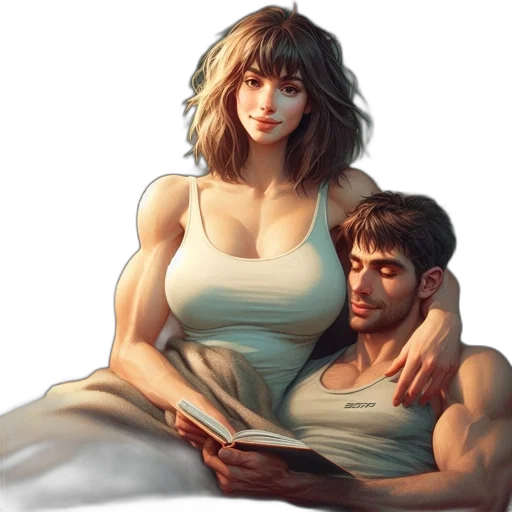 concept art, fantasy art, oil painting, photorealistic transparent PNG cut-out