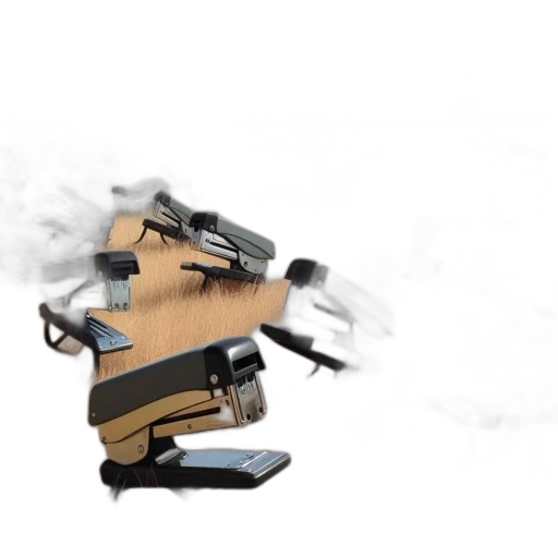 weapon, furniture, robot, shoes transparent PNG cut-out