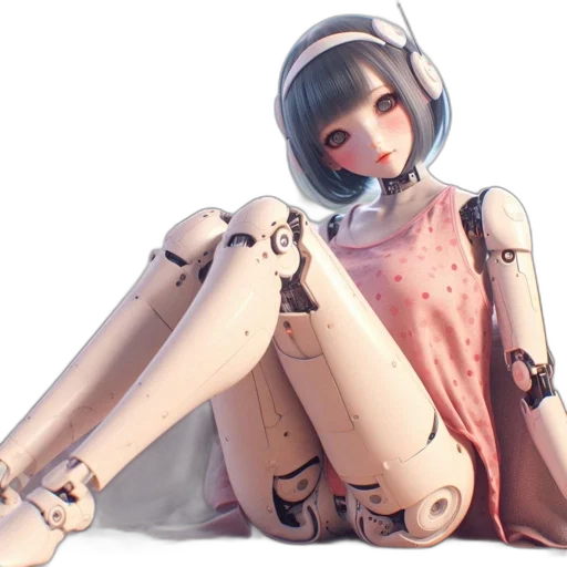 robot, dress, weapon, creature transparent PNG cut-out