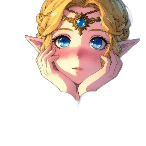 face, crown, mask, staff transparent PNG cut-out