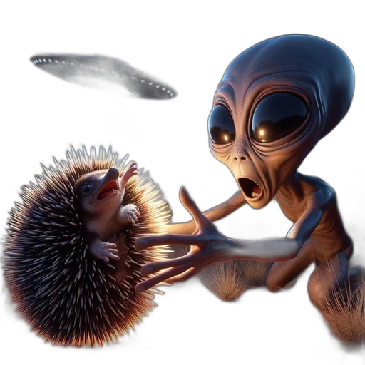 creature, hair, animal, concept art transparent PNG cut-out