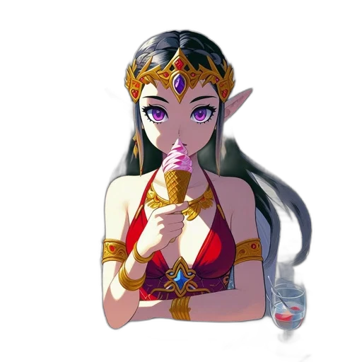 jewelry, staff, crown, mask transparent PNG cut-out