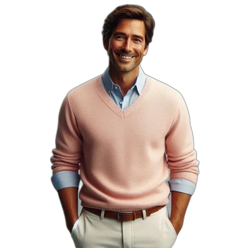 jacket, photorealistic, pastel, earth tones transparent PNG cut-out