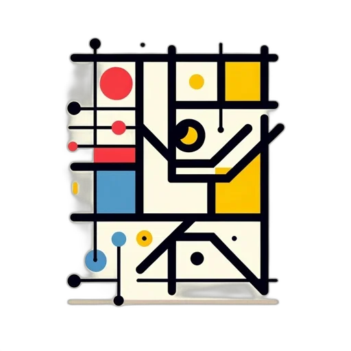 furniture, robot, concept art, pixel art transparent PNG cut-out