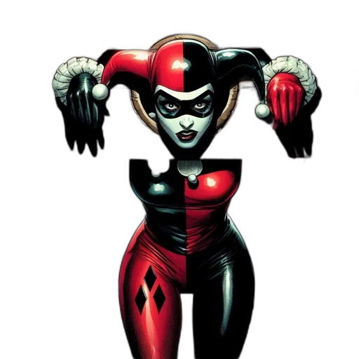 comic book art, concept art, cartoon, red transparent PNG cut-out