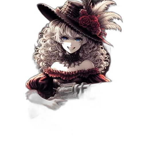 hat, mask, crown, staff transparent PNG cut-out